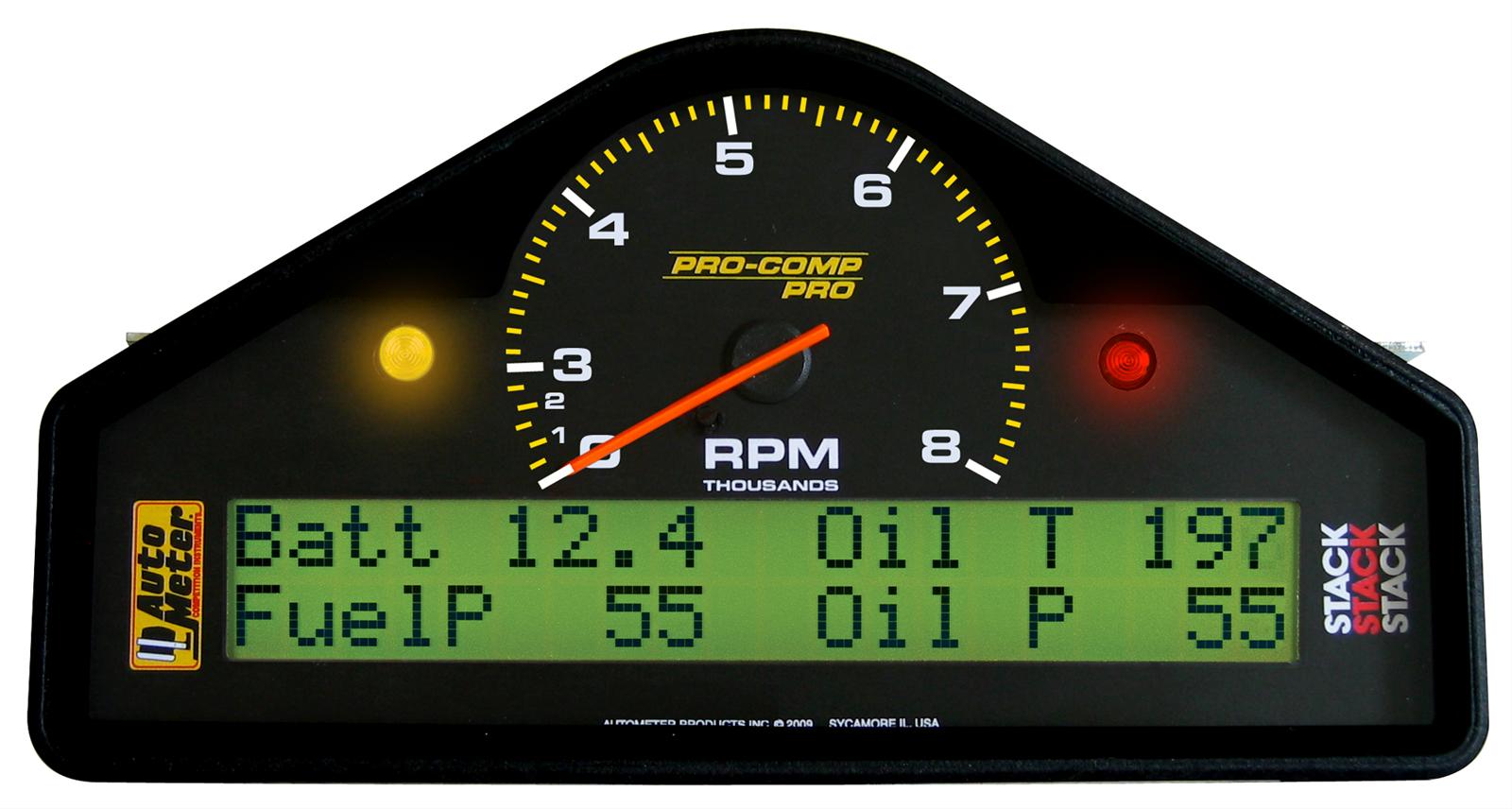 www.usautoteile-shop.de - RACE DASH, 0-8K RPM