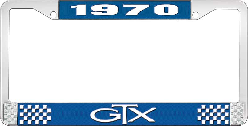 www.usautoteile-shop.de - 1970 GTX LICENSE PLATE FR